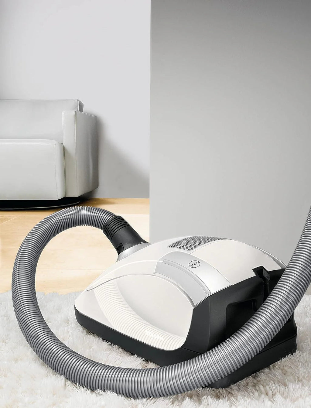 Miele Compact C1 Pure Suction Canister Vacuum Cleaner, Lotus White - Compact C1