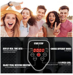 Electric Under Desk Elliptical Foot Pedal Exerciser With Control