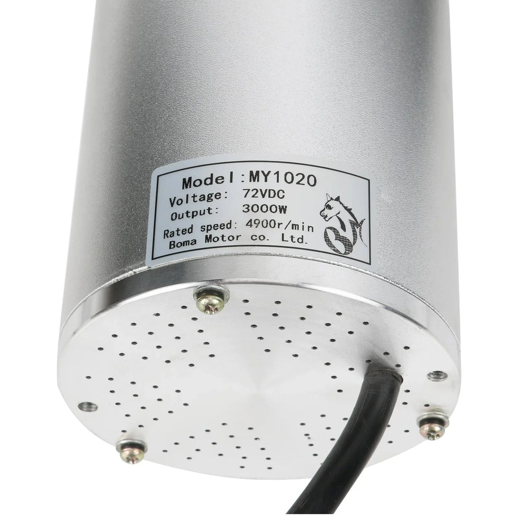 Boma 72V 3000W Brushless Motor Kit With Controller And Battery - MY1020
