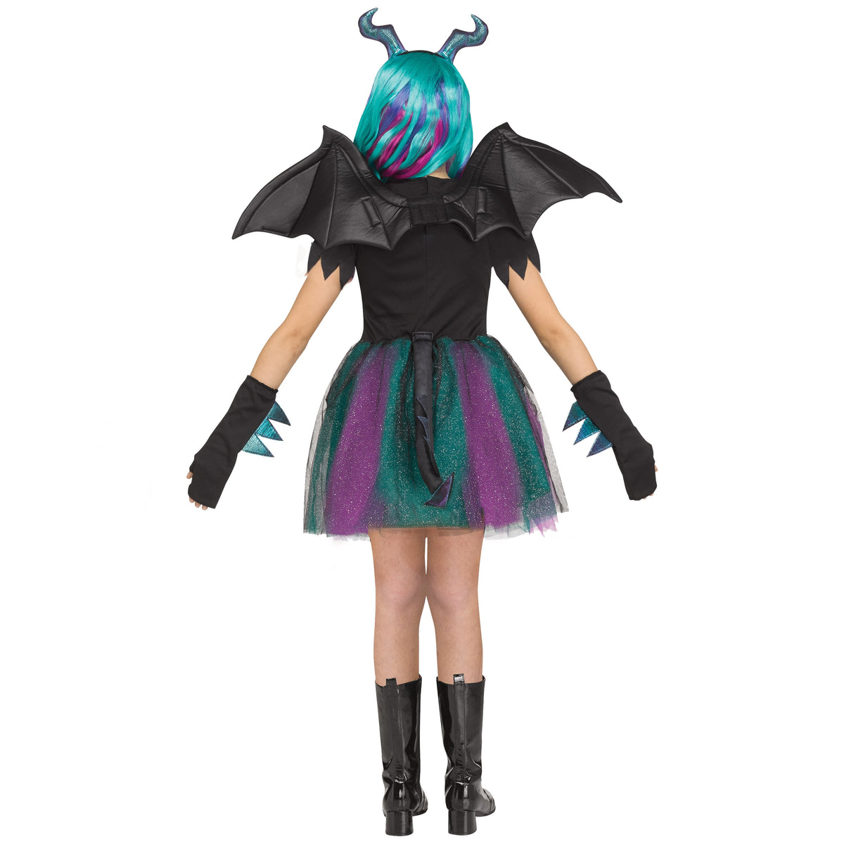 Dragon Queen Halloween Costume for Children, Girls' Size XL (14/16), by Way to Celebrate