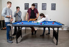 Hathaway Fairmont Portable Pool Table 6 Ft, 76 x 43.25 x 32 in - BG2574