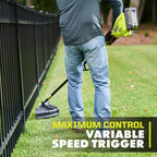 RYOBI 40V 15" Attachment Capable String Trimmer Kit