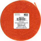 Orange Paper Party Streamer, 150', by Way To Celebrate