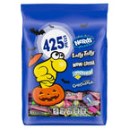 Nerds Classic Fun Halloween Trick-or-Treat Variety Bag, Laffy Taffy, Now and Later, Lemonhead, Gobstopper, and NERDS Original, 425 Pieces, 104.6 Ounces