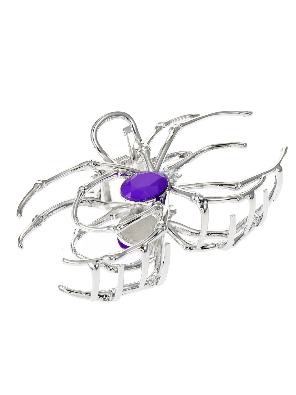 Way to Celebrate Halloween Women's Metal Spider Claw Clip, Multicolor, 1 Piece