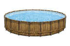 Round Above Ground Pool Set - 22' x 52in