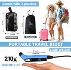 Orca Portable Electric Travel Bidet Bottle Handheld Personal Sprayer
