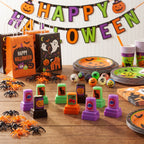 Stampers Party Favors, Multicolor, 12 Count, Halloween by Way To Celebrate