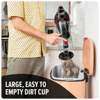 Dirt Devil Multi-Surface Total Pet Plus Upright Bagless Vacuum Cleaner, Black - 147893