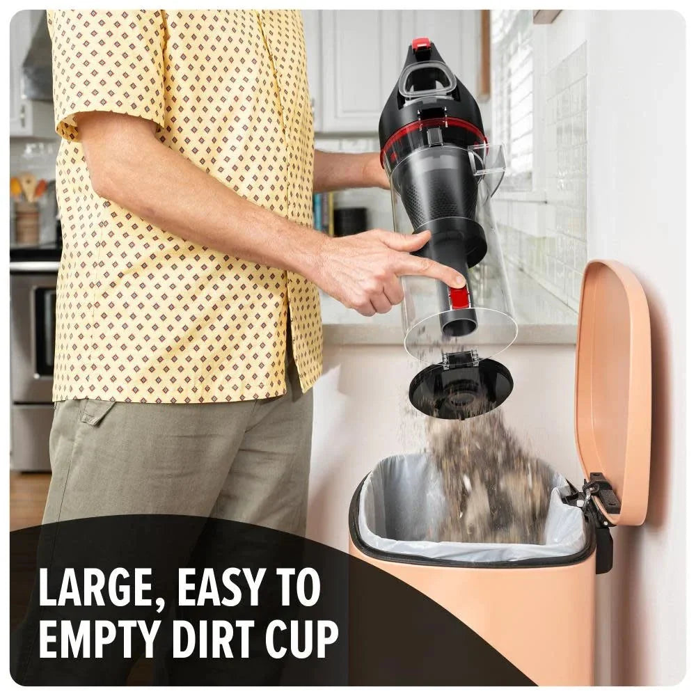 Dirt Devil Multi-Surface Total Pet Plus Upright Bagless Vacuum Cleaner, Black - 147893