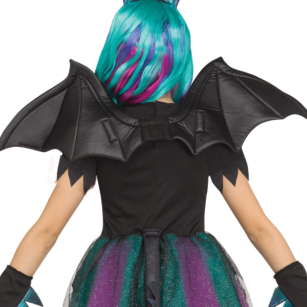 Dragon Queen Halloween Costume for Children, Girls' Size XL (14/16), by Way to Celebrate