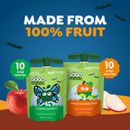 GoGo squeeZ No Sugar Added Halloween Apple Pumpkin Spice Variety Pack, 3.2 oz (20 Pack)