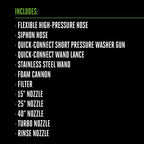 EGO Power+ Electric Pressure Washer 3200 PSI, Battery And Charger Not Included - HPW3200