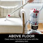 Shark Rotator Professional Lift-Away Upright Vacuum With HEPA Filter, White/Red - NV501