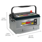 EverStart Platinum AGM Automotive Battery, Group Size 65, 12 Volt, 750 CCA