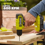 RYOBI 18V ONE+ 3/8" Cordless Drill/Driver Kit With 1.5Ah Battery And Charger