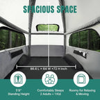 Inflatable Pickup Truck Bed Tent, 3 Person, 5.5ft-8ft