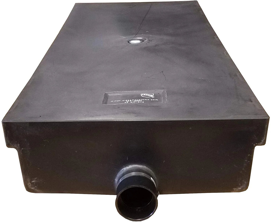 Class A Customs RV Black Water Holding Tank, 40 Gallon, 56.50 x 24.50 x 9 - WT-4000