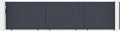 Casanoov Aluminium Folding Driveway Gate 4m x 160cm Grey - KIT-000024