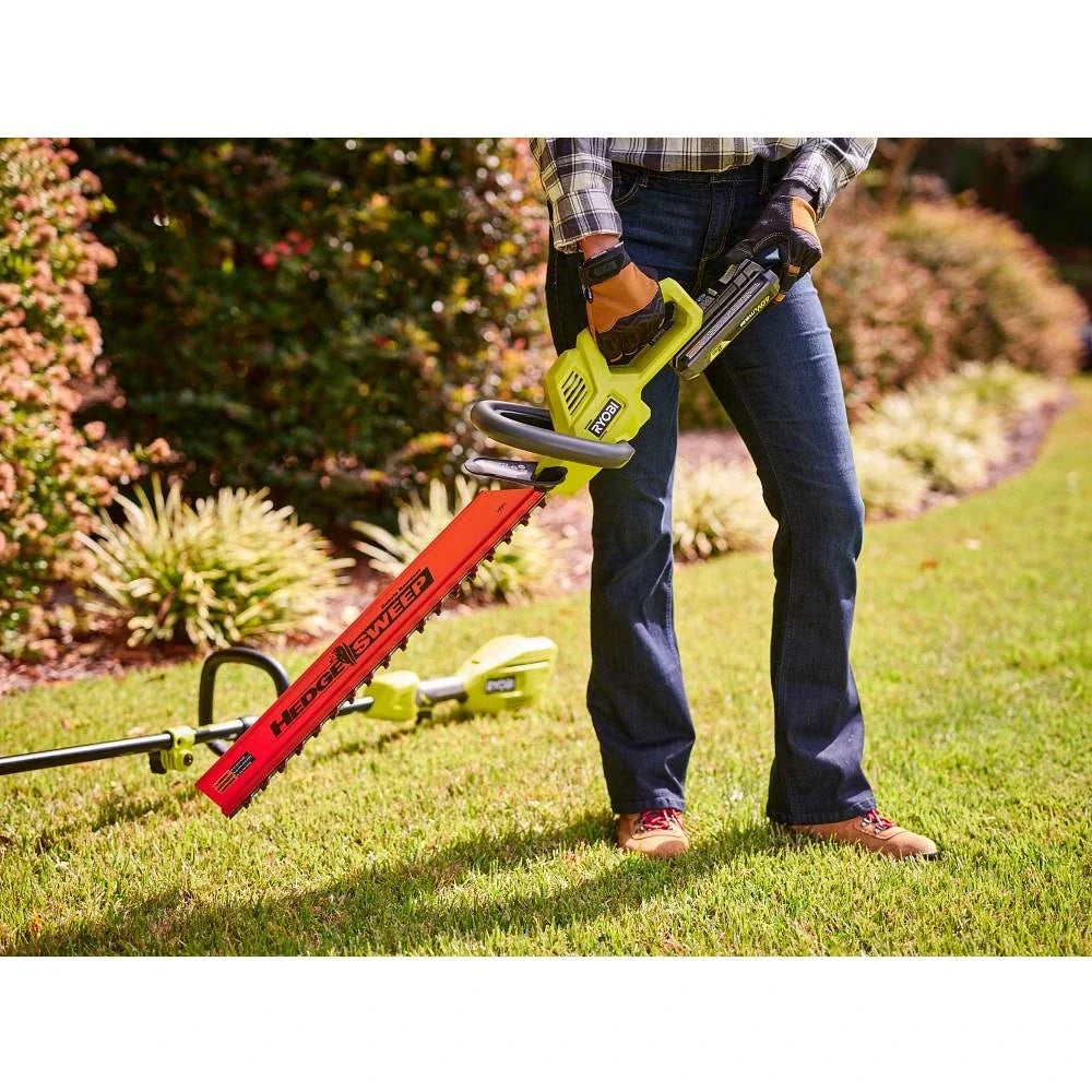RYOBI 40V 24" Hedge Trimmer Kit - 40V 2Ah Lithium Battery