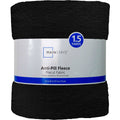Mainstays 1.5 Yards 100% Polyester Lux Anti-pill Fleece Solids, 60" Wide for Crafts