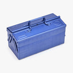 Toyo Steel Cantilever Tool Box, Metallic Periwinkle - ST-350