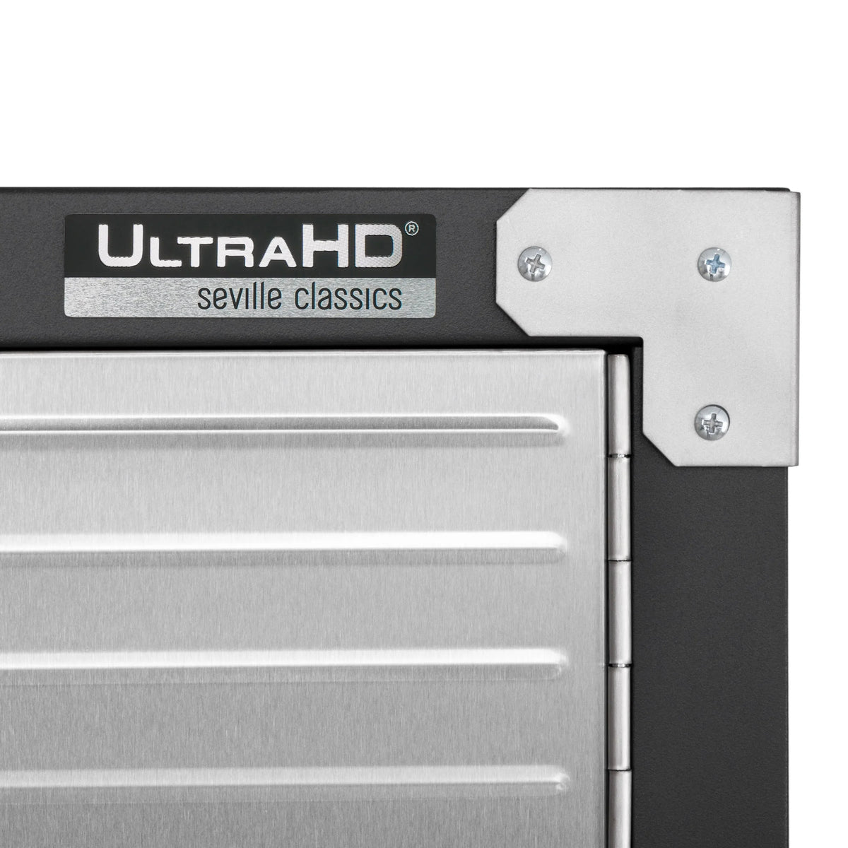 Seville Classics UltraHD Rolling Storage Cabinet, Granite, 36in W x 18in D x 72in H