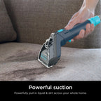 Shark StainStriker Portable Carpet And Upholstery Cleaner With 2 Tools, 6oz And 12oz Formulas - PX200 Navy/White