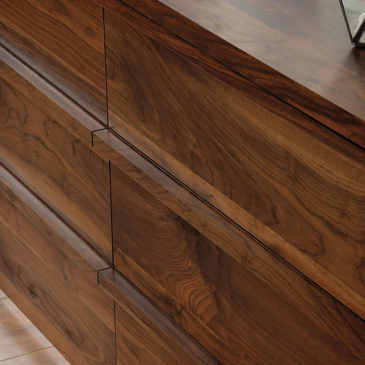 Better Homes and Gardens Montclair 6-Drawer Dresser, Vintage Walnut Finish