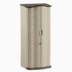 Rubbermaid Vertical Resin Weather Resistant Outdoor Storage Shed