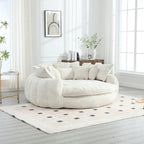 Double Loaf Sofa Bed With Armrests