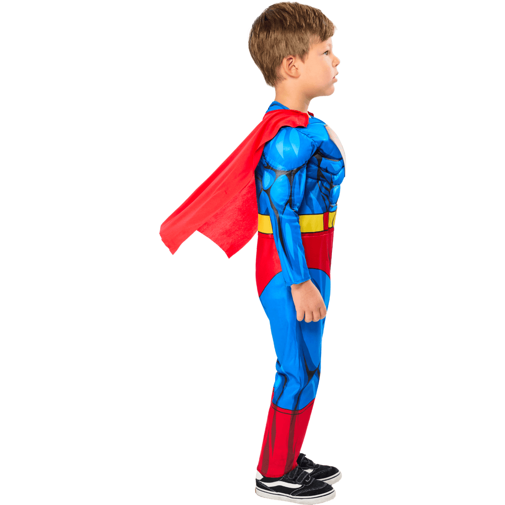 DC Superman Halloween Costume for Toddler Boys, Size 3-4T, by Rubies