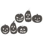 Pumpkin Cutouts, Orange and Black, 12 Pieces, Halloween by Way To Celebrate