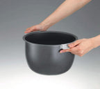 Zojirushi Made In Japan Neuro Fuzzy Rice Cooker And Warmer, 5.5-Cup, Premium White - NS-ZCC10