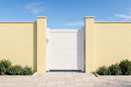 Casanoov Aluminium Folding Driveway Gate 4m x 160cm Grey - KIT-000024