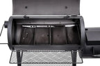Oklahoma Joe's Longhorn Reverse Flow Smoker - Offset Barrel Design, Heavy-Gauge Steel, Dual Chamber Smoking