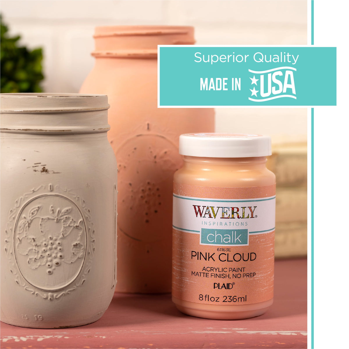 Waverly Inspirations Chalk Paint, Ultra Matte, 8 fl oz