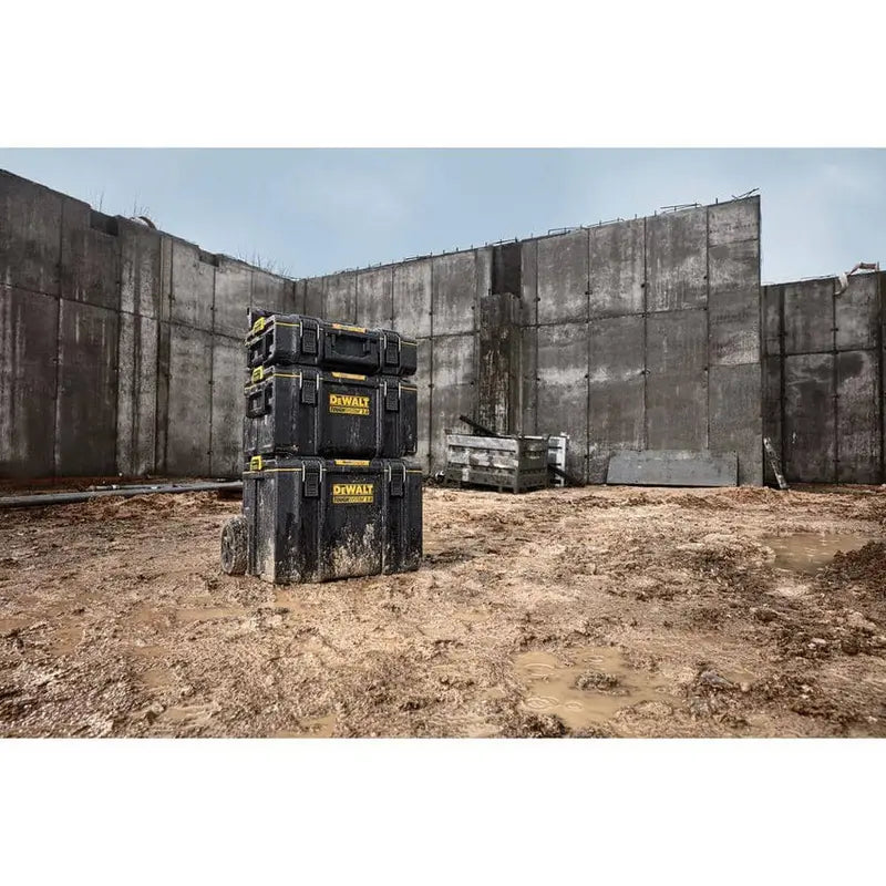 DEWALT ToughSystem 2.0 Tower Tool Box System 3-Piece Modular Storage Kit - DWST60437