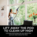 Upright Vacuum Navigator Lift-Away Deluxe With Large Dust Cup Capacity, HEPA Filter, Blue - NV360