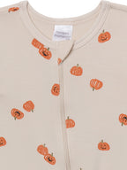 Modern Moments by Gerber Neutral Two-Way Zip Halloween Viscose Sleep ´N Play Footed Pajama, Sizes Newborn - 6/9 Months