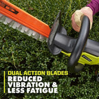 RYOBI 18V ONE+ 22" Hedge Trimmer - Rotating Handle