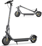 Jasion Electric Kick Scooter, 500W Peak, Up To 15.5 MPH, 19 Miles, Grey - JS2