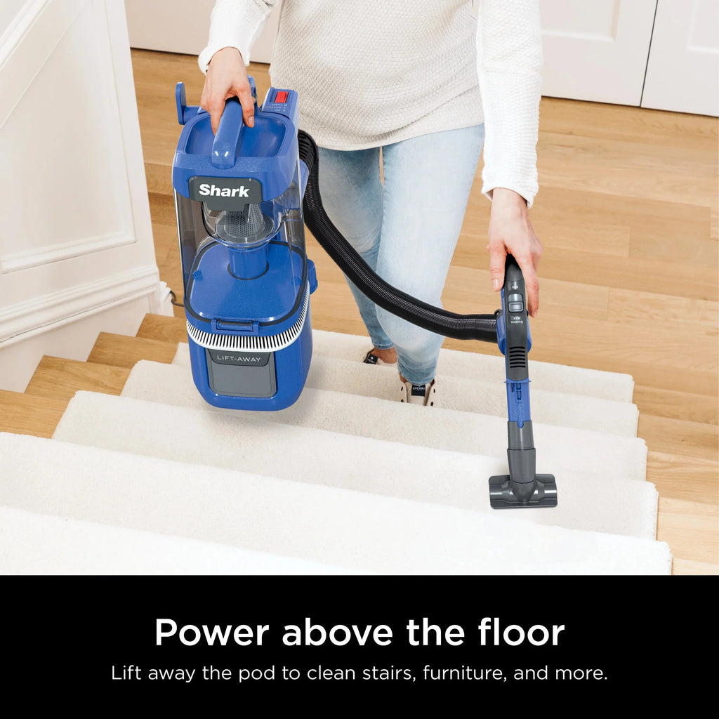 Shark Navigator Lift-Away ADV Bagless Upright Vacuum, Blue - LA360