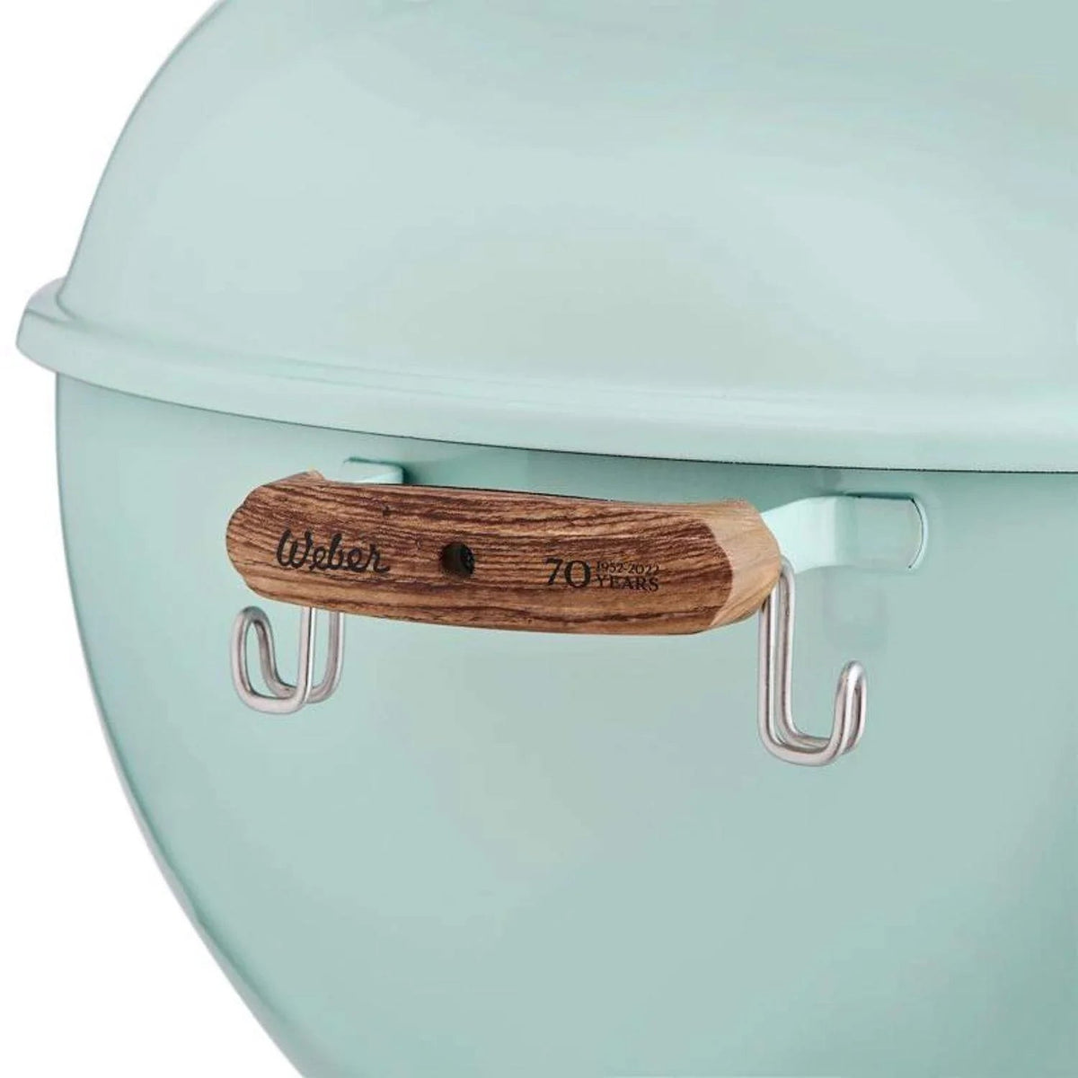 Weber 22-inch 70th Anniversary Charcoal Kettle Grill, Rock N Roll Blue