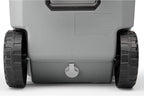 Coleman Classic Series Insulated Wheeled Cooler, 100-Quart, Rock Grey - Wheeled