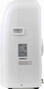 BLACK+DECKER 14,000 BTU Portable Air Conditioner With Heat And Remote Control, White