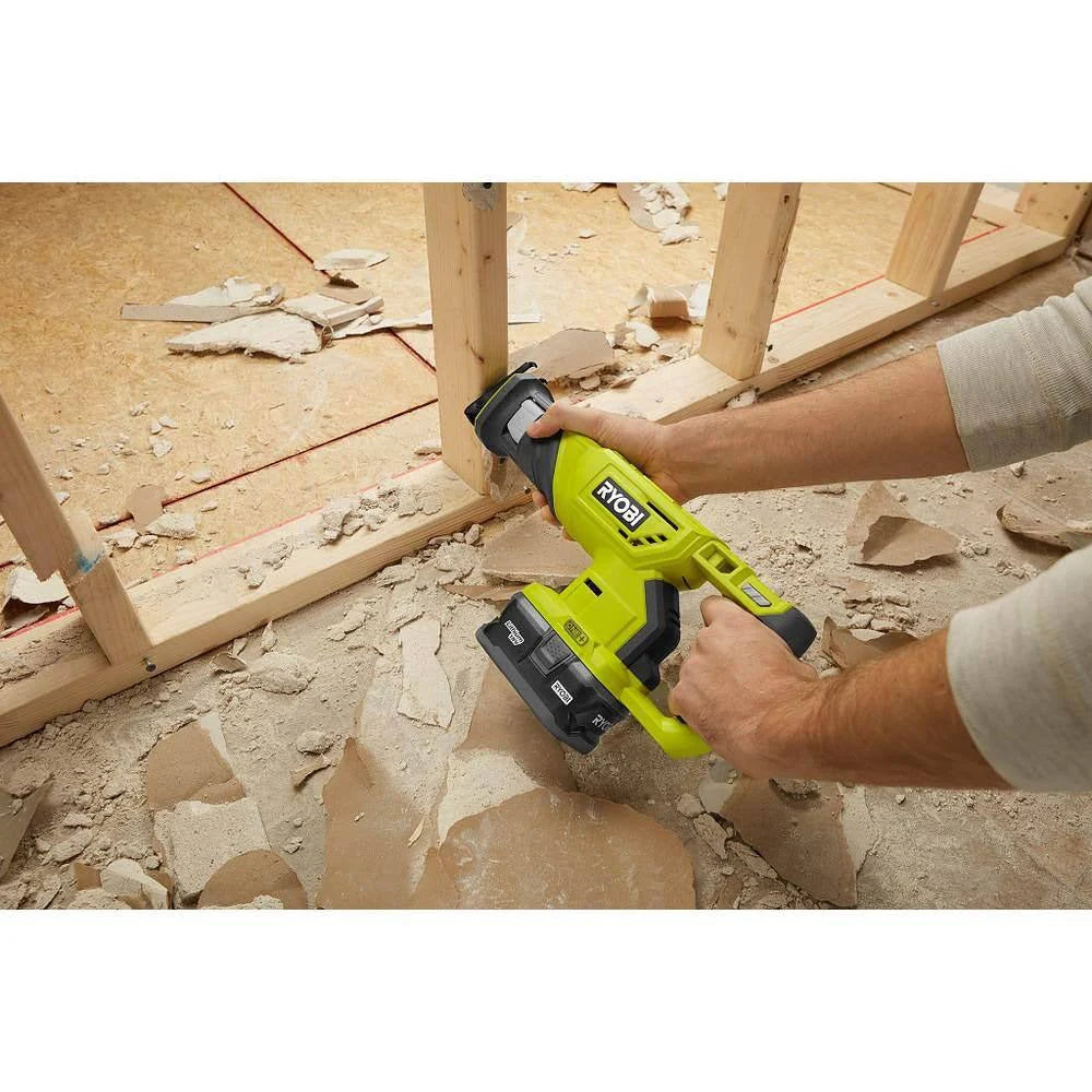 RYOBI ONE+ 18V 10-Piece Cordless Power Tool Set With 3 Batteries And Charger - PCK750KN