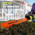 RYOBI 18V ONE+ 22" Hedge Trimmer - 2Ah Battery