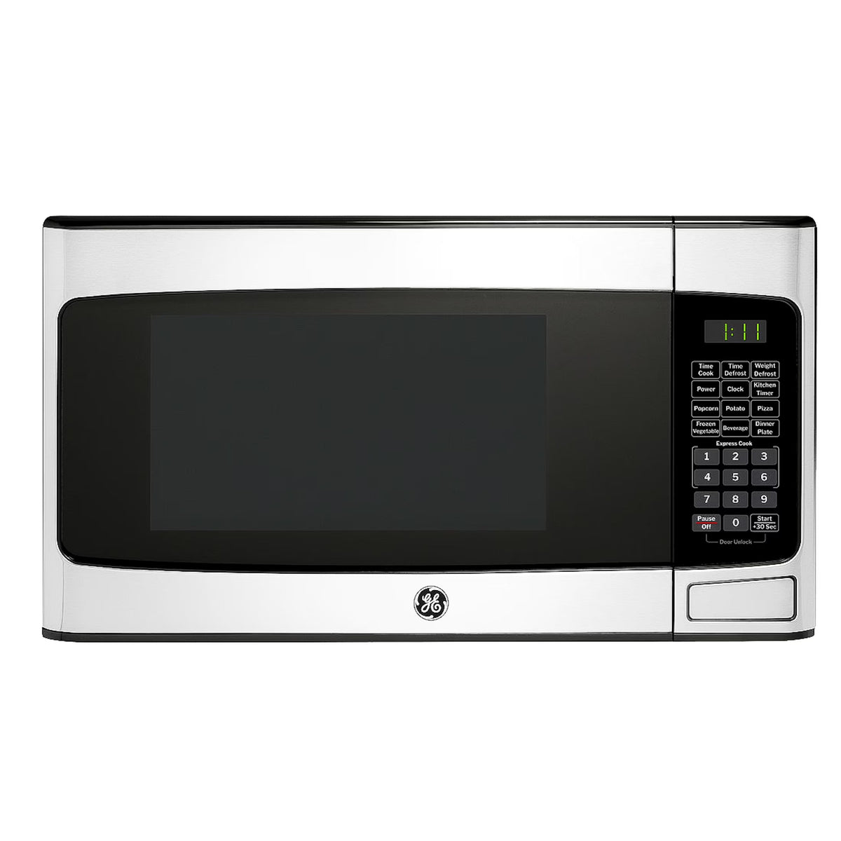 GE 1.1 Cu Ft 950W Stainless Steel Countertop Microwave Oven - GCST11N1WSS