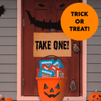 M&M's Minis Fun Size Chocolate Halloween Candy Variety pack, Party Size - 17.67 oz Bulk Bag